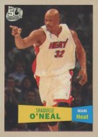 2007 Topps #32 Shaquille O'Neal 1957-58 Variation Basketball Card