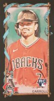 2023 Topps Allen & Ginter #11 Corbin Carroll Mini-Black Border Baseball Card