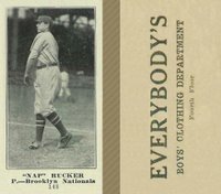 1916 Everybody's #148 Nap Rucker Baseball Card