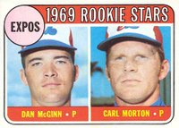 1969 Topps #646 Expos Rookies Baseball Card