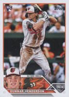2023 Topps #206 Gunnar Henderson Advanced Stats Baseball Card