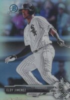 2017 Bowman Draft #BDC72 Eloy Jimenez Chrome-Refractor Baseball Card