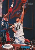 1998 Stadium Club  #148 Tim Duncan Basketball Card