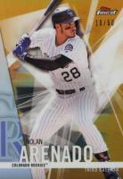 2017 Finest  #67 Nolan Arenado Gold Refractor Baseball Card