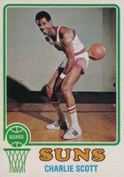 1973 Topps #140 Charlie Scott Basketball Card