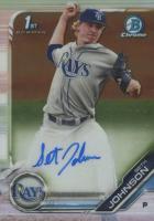 2019 Bowman Draft Chrome Draft Picks Autograph #CDASJ Seth Johnson Baseball Card