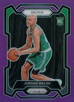 2023 Panini Prizm #158 Jordan Walsh Purple Basketball Card