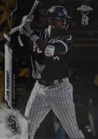 2020 Ben Baller Chrome #60 Luis Robert Gold Refractor Baseball Card