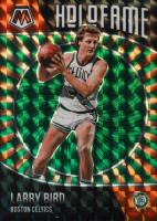 2020 Panini Mosaic Holofame #4 Larry Bird Green Mosaic Basketball Card