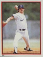 1983 Topps Stickers #102 Ron Guidry Baseball Card