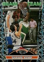 1992 Stadium Club Beam Team #3 Shawn Kemp Members Only Basketball Card