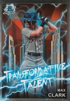 2023 Bowman Draft Transformative Talent #TT10 Max Clark Baseball Card