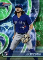 2020 Bowman's Best #5 Bo Bichette Green Refractor Baseball Card