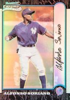 1999 Bowman Chrome #350 Alfonso Soriano Refractor Baseball Card