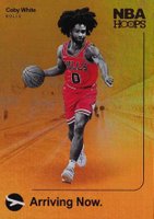 2019 Panini Hoops Arriving Now #16 Coby White Holo Basketball Card
