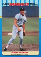 1988 Fleer League Leaders #6 Roger Clemens Baseball Card