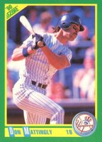 1990 Score #1 Don Mattingly Baseball Card