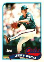 1989 Topps Tiffany #262 Jeff Pico Baseball Card