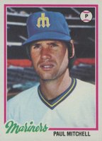 1978 Topps #558 Paul Mitchell Baseball Card