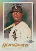 2020 Topps Allen & Ginter Chrome #256 Luis Robert Refractor Baseball Card