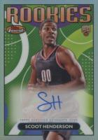 2023 Topps Finest Rookie Finest Autographs #RFASH Scoot Henderson Refractor Basketball Card