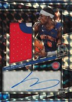 2022 Panini Spectra #204 Jalen Duren Jersey Autograph-Interstellar Basketball Card