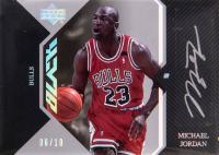 2006 Upper Deck Black Autograph Legends #AL-MJ Michael Jordan Basketball Card