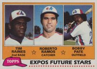 1981 Topps #479 Expos Future Stars Baseball Card