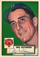 1952 Topps #126 Fred Hutchinson Baseball Card