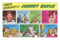 1973 Topps Comics # Johnny Bench Baseball Card