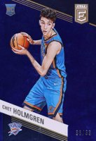 2022 Panini Donruss Elite #241 Chet Holmgren Blue Basketball Card
