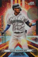 2023 Topps Cosmic Chrome Stella Nova #8 Julio Rodriguez Baseball Card
