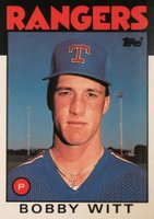 1986 Topps Traded Tiffany #126T Bobby Witt Baseball Card