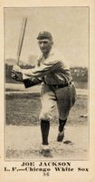 1916 Sporting News & Blank #86 Joe Jackson Blank Back Baseball Card