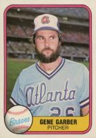 1981 Fleer #249 Gene Garber Baseball Card