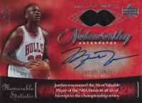 2007 Upper Deck Premier Noteworthy Autographs #NW-MJ Michael Jordan Basketball Card