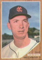 1962 Topps #517 Dave Wickersham Baseball Card