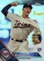 2016 Topps Chrome #99 Jose Berrios Refractor Baseball Card