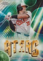 2024 Topps Chrome Update Stratospheric Stars #24 Adley Rutschman Baseball Card