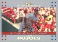 2007 Topps Chrome #265 Albert Pujols Baseball Card