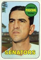 1969 Topps #513 Camilo Pascual Baseball Card
