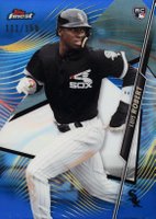 2020 Finest #97 Luis Robert Blue Refractor Baseball Card