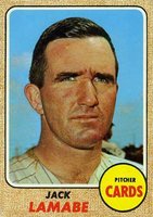 1968 Topps #311 Jack Lamabe Baseball Card