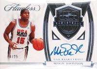 2021 Panini Flawless USA Basketball #USAMJL Magic Johnson Basketball Card