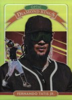 2020 Panini Donruss Optic #1 Fernando Tatis Jr. Lime Green Baseball Card