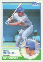 1983 Topps #324 Mike Marshall Baseball Card