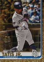 2019 Topps Update  #US56 Fernando Tatis Jr. Gold Baseball Card