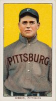 1909 White Borders Piedmont & Sweet Caporal #188 George Gibson Baseball Card