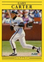 1991 Fleer #258 Gary Carter Baseball Card