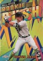 2024 Topps Chrome Chrome All Etch Rookie Rush #6 Curtis Mead Baseball Card